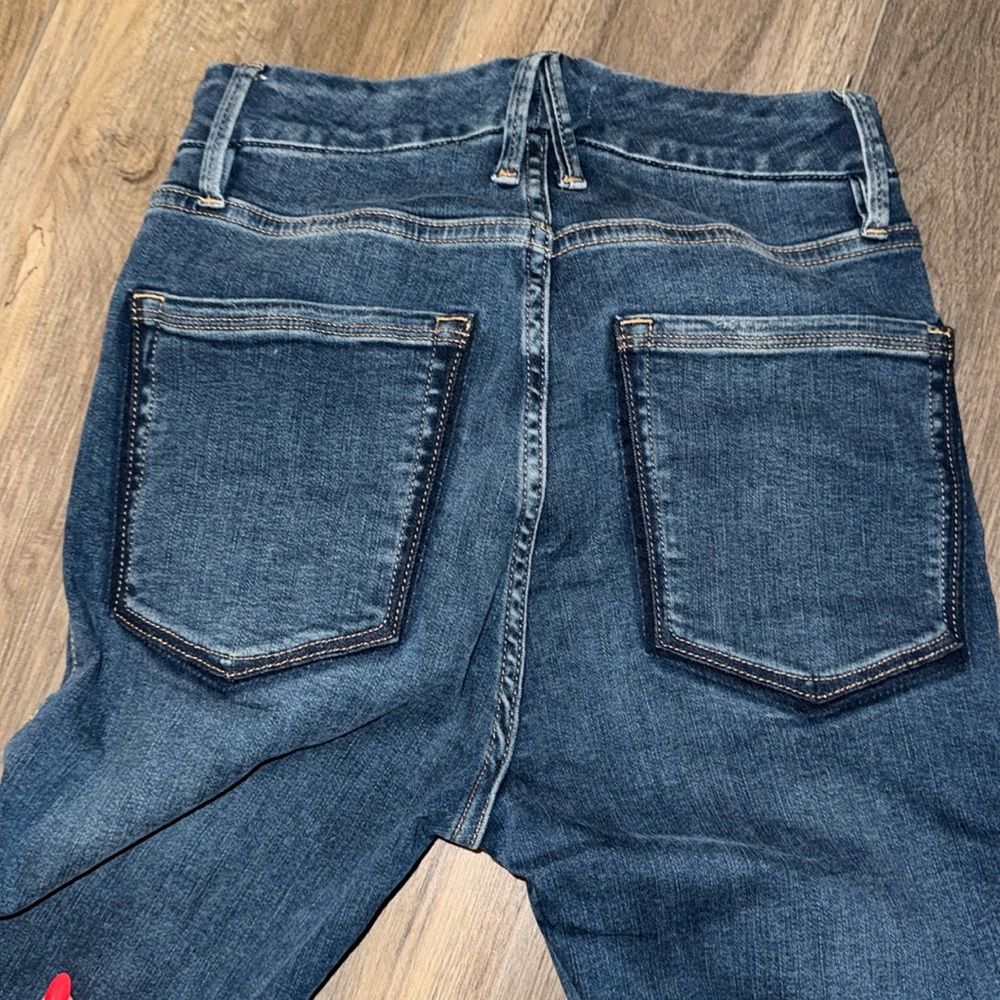 Good American good legs skinny jeans
